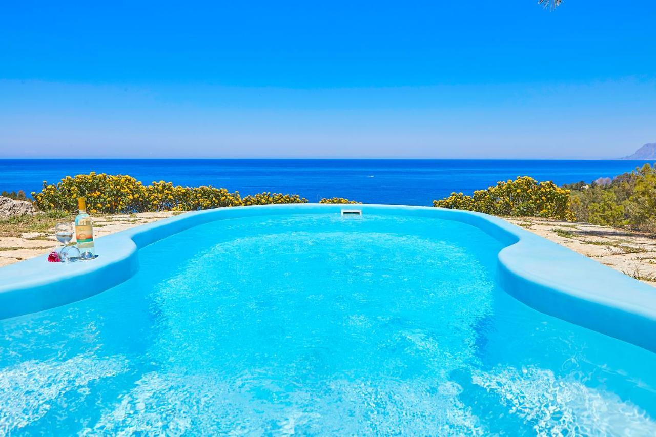 Villa Gabbiano - Scopello-Villas สโกเปลโล ภายนอก รูปภาพ