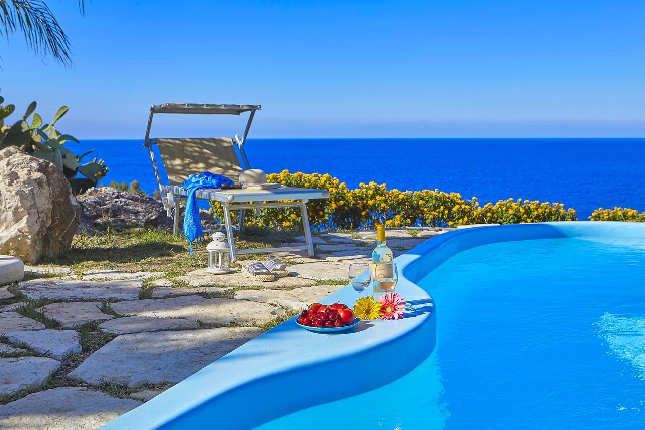 Villa Gabbiano - Scopello-Villas สโกเปลโล ภายนอก รูปภาพ