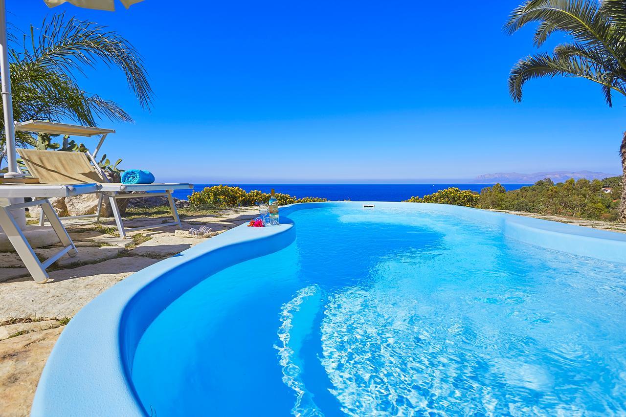 Villa Gabbiano - Scopello-Villas สโกเปลโล ภายนอก รูปภาพ