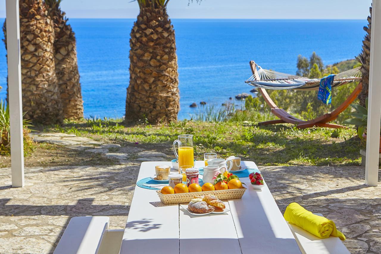 Villa Gabbiano - Scopello-Villas สโกเปลโล ภายนอก รูปภาพ